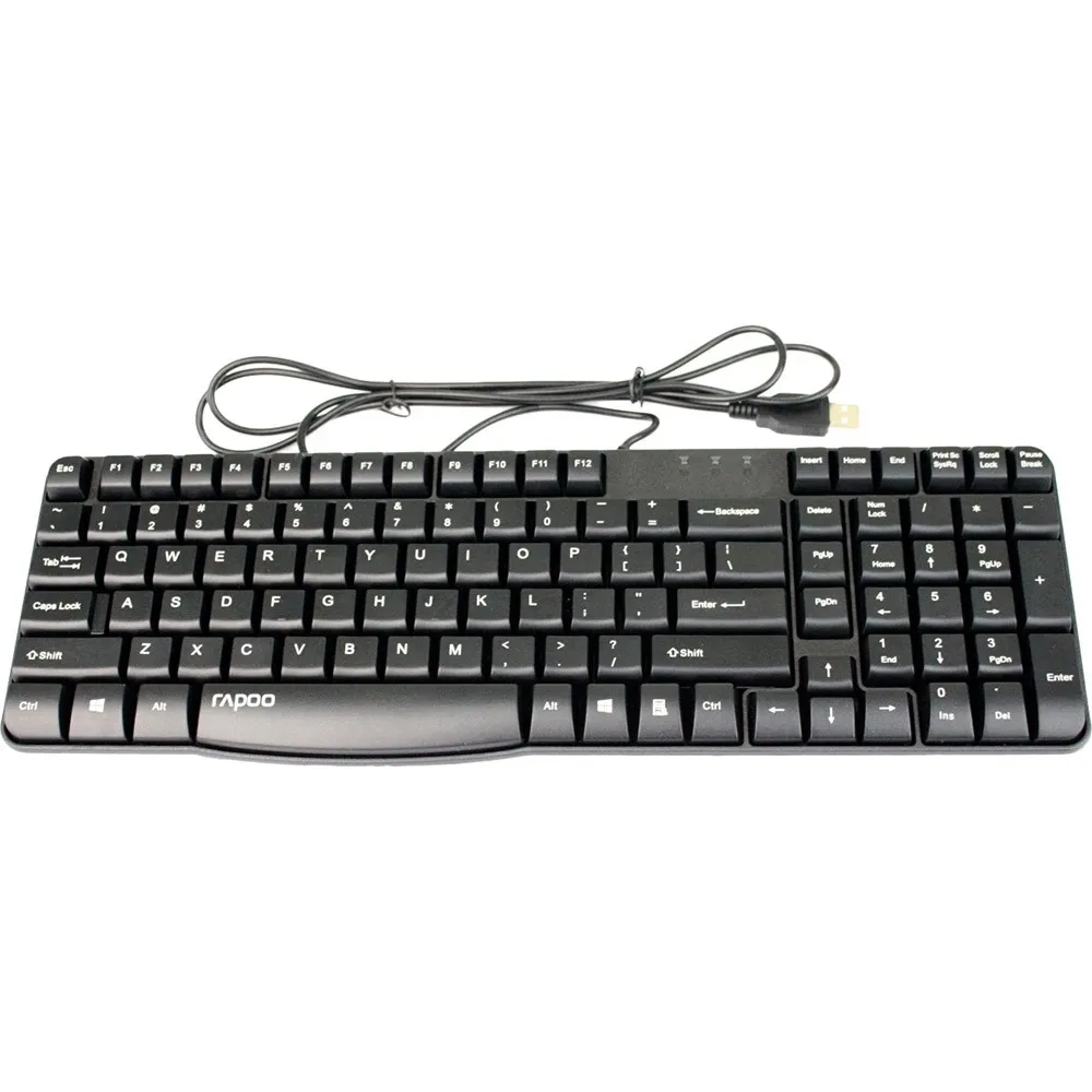 Клавiатура Rapoo N2400 Black - мініатюра 3