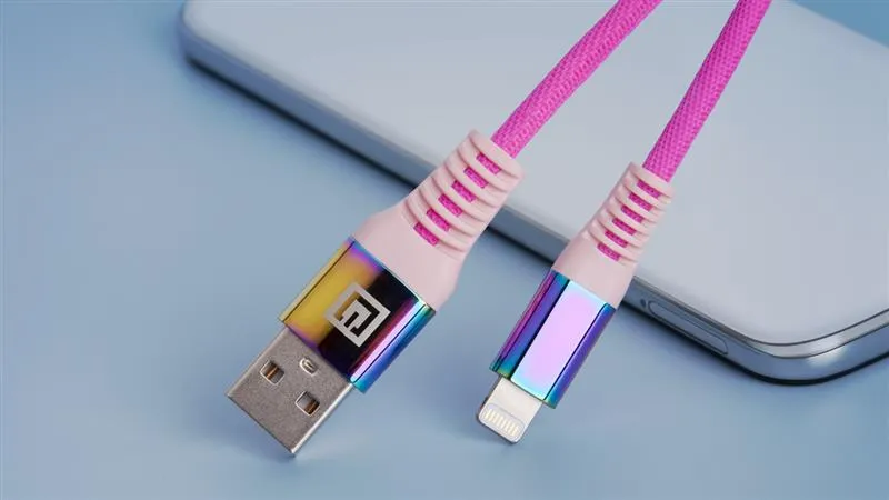 Кабель REAL-EL USB - Lightning (M/M), 1 м, Rainbow (EL123500051) - мініатюра 8