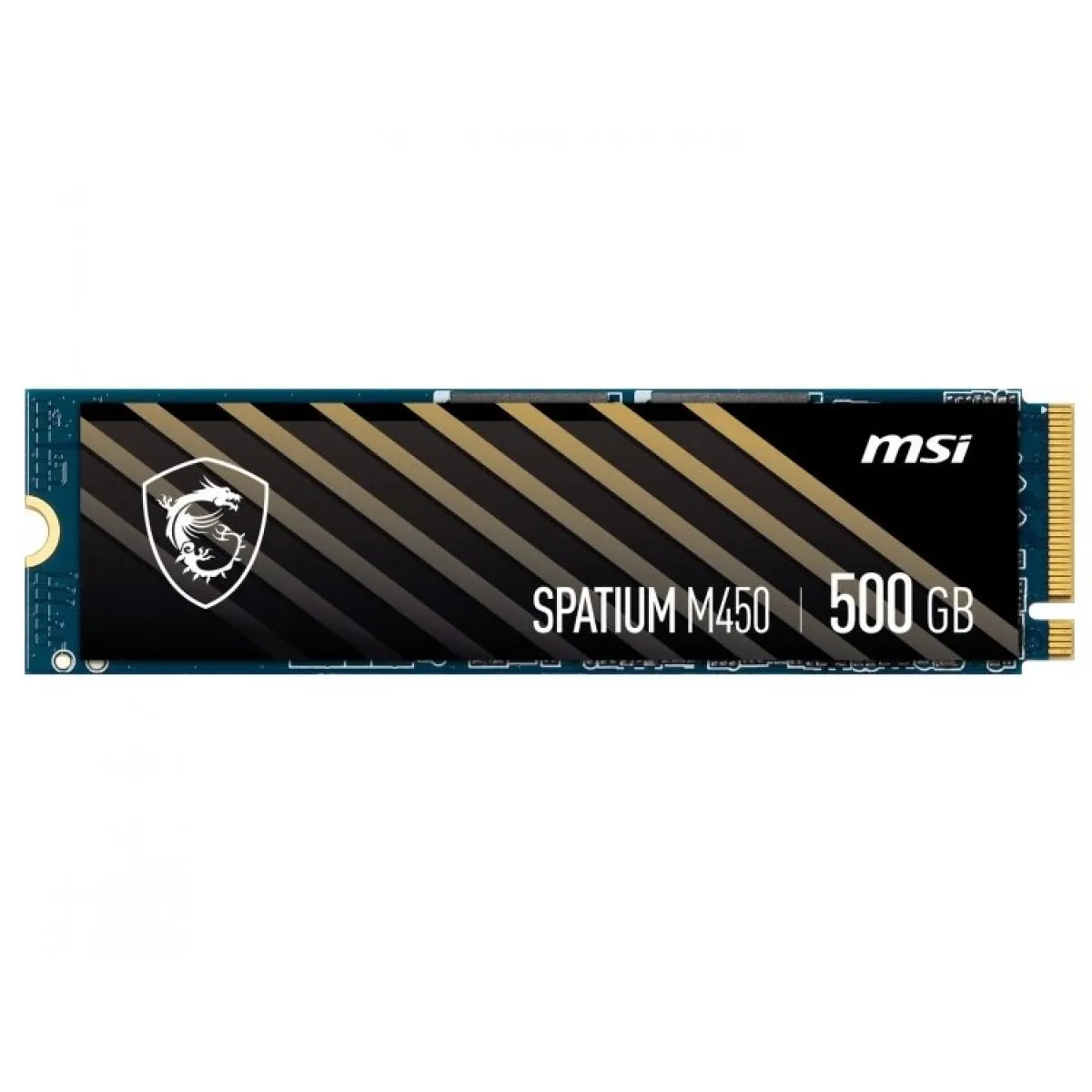 Накопичувач SSD  500GB MSI Spatium M450 M.2 2280 PCIe 4.0 x4 NVMe 3D NAND TLC (S78-440K220-P83) - мініатюра 4