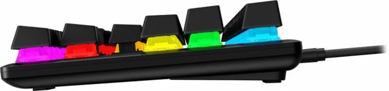 Клавіатура HyperX Alloy Origins Core PBT Red RGB Black (639N7AA) - мініатюра 5