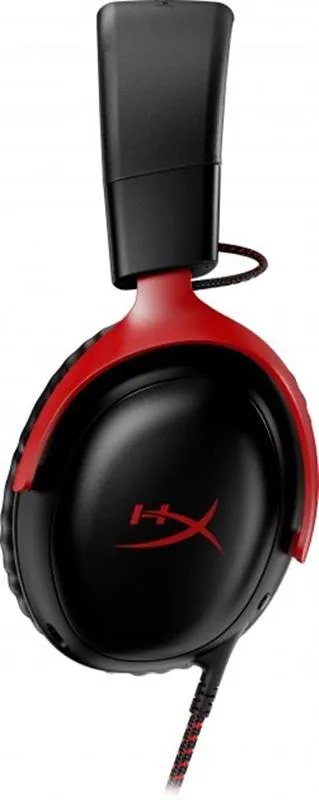 Гарнiтура HyperX Cloud III Black/Red (727A9AA) - мініатюра 3