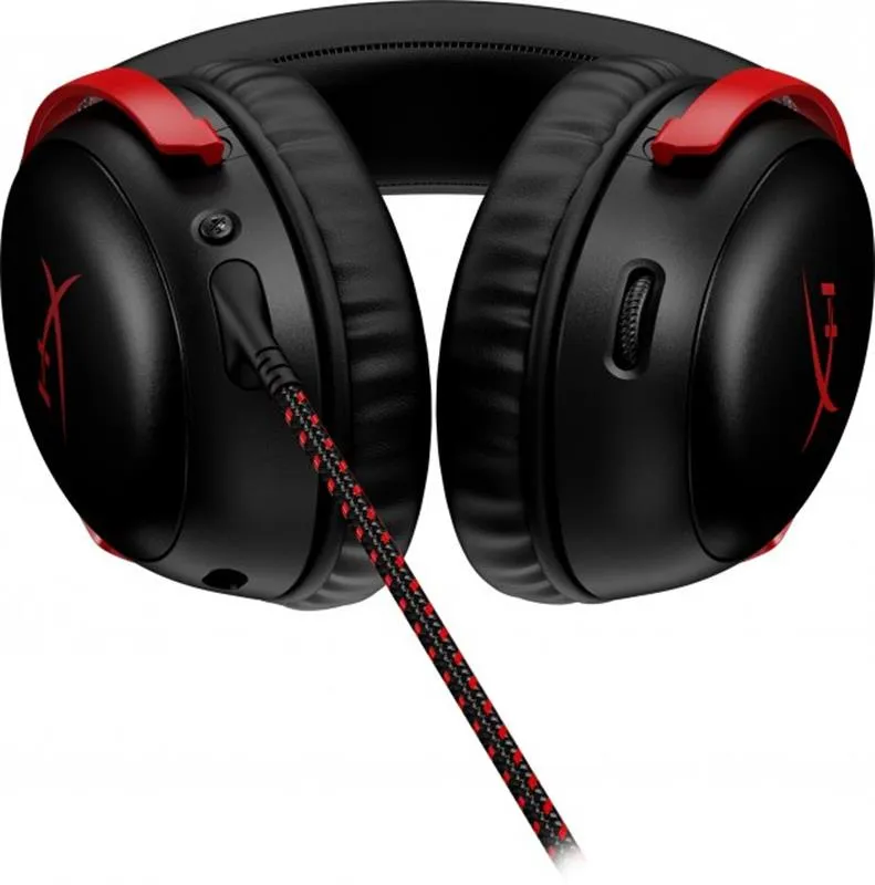Гарнiтура HyperX Cloud III Black/Red (727A9AA) - мініатюра 5