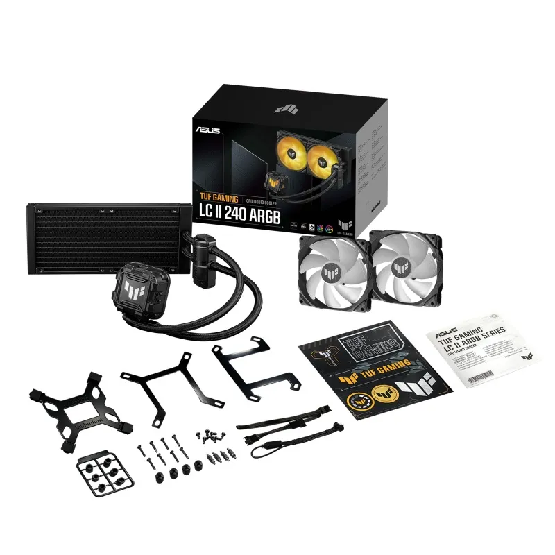 Система водяного охолодження Asus TUF Gaming LC II 240 ARGB (90RC00U1-M0UAY0) - мініатюра 6