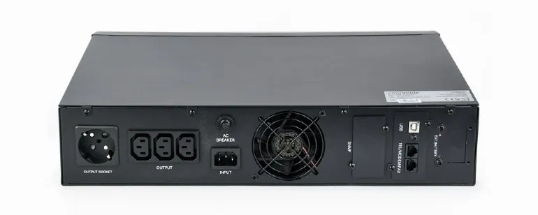 Джерело безперебійного живлення EnerGenie EG-UPSRACK-10 1000VA - мініатюра 5