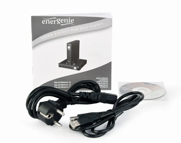 Джерело безперебійного живлення EnerGenie EG-UPSRACK-10 1000VA - мініатюра 8