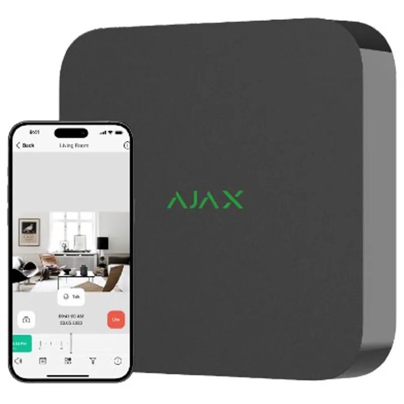 Відеореєстратор Ajax NVR (8ch) black - зображення 1