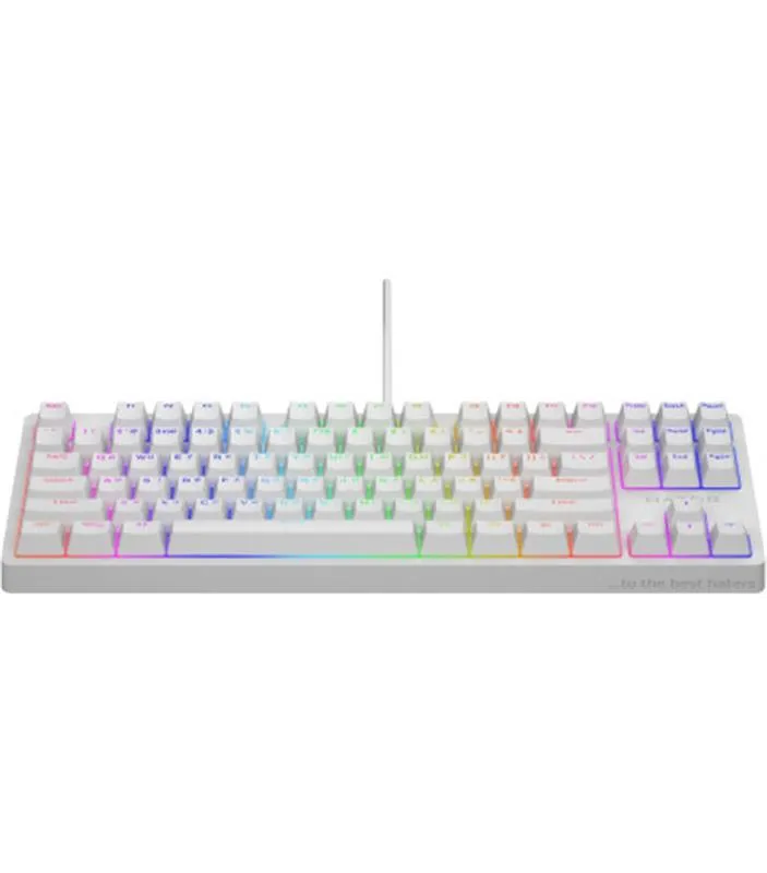 Клавіатура Hator Rockfall 2 Mecha TKL Orange White (HTK-521) - зображення 1