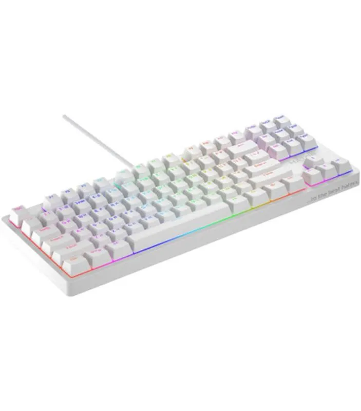 Клавіатура Hator Rockfall 2 Mecha TKL Orange White (HTK-521) - мініатюра 2