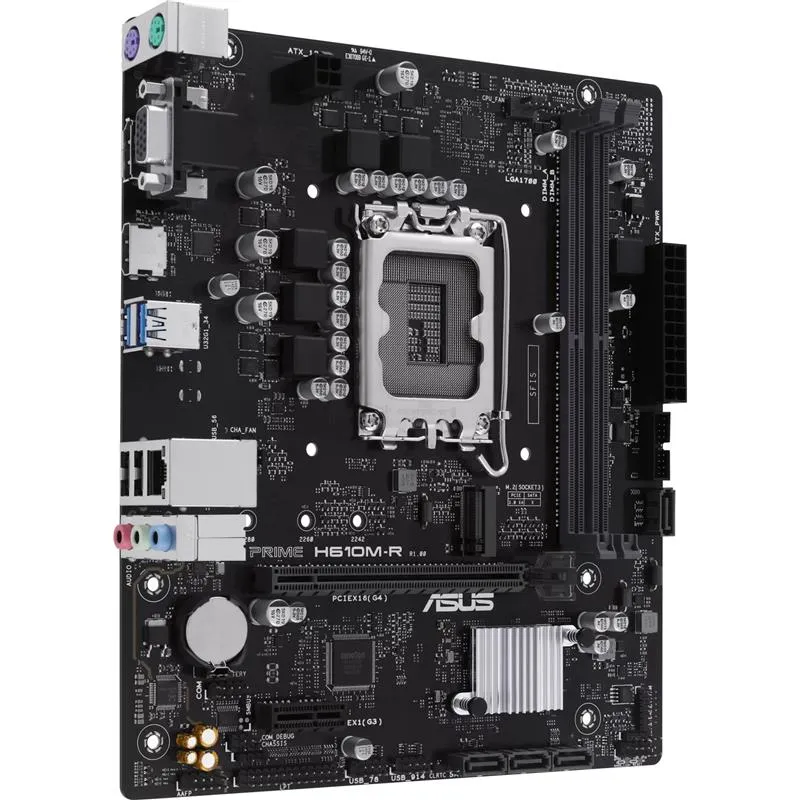 Материнська плата Asus Prime H610M-R-SI Socket 1700 - мініатюра 2