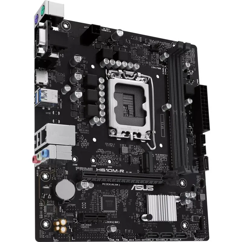Материнська плата Asus Prime H610M-R-SI Socket 1700 - мініатюра 3