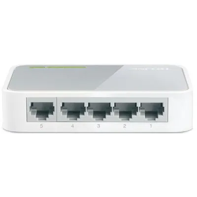 Комутатор TP-Link TL-SF1005D (5х10/100 Мбіт, настільний) - мініатюра 6