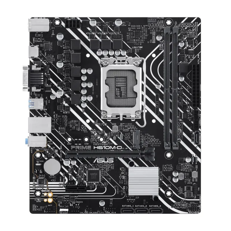 Материнська плата Asus Prime H610M-D Socket 1700 - мініатюра 2