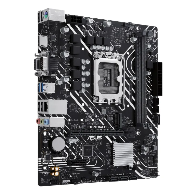 Материнська плата Asus Prime H610M-D Socket 1700 - мініатюра 3