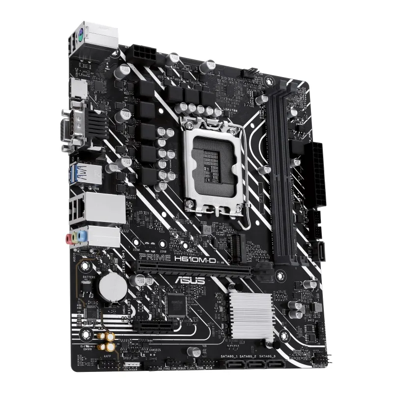 Материнська плата Asus Prime H610M-D Socket 1700 - мініатюра 4