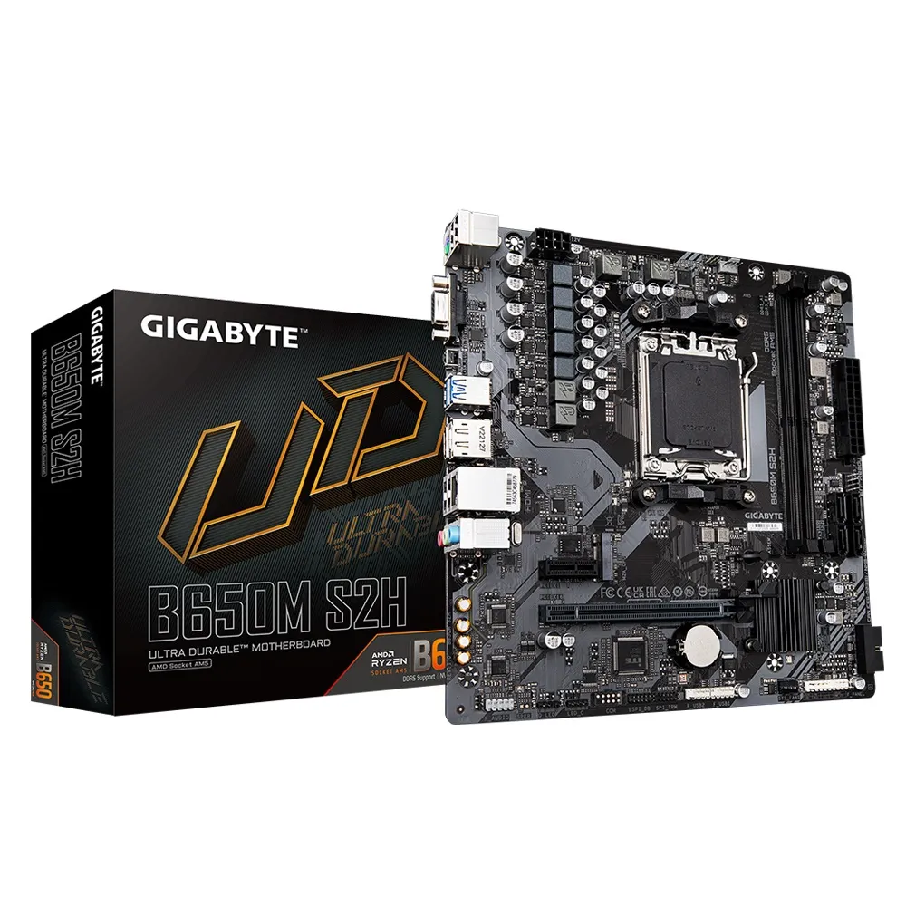 Материнська плата Gigabyte B650M S2H Socket AM5 - зображення 1