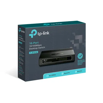 Комутатор мережевий TP-Link TL-SF1016D - мініатюра 3