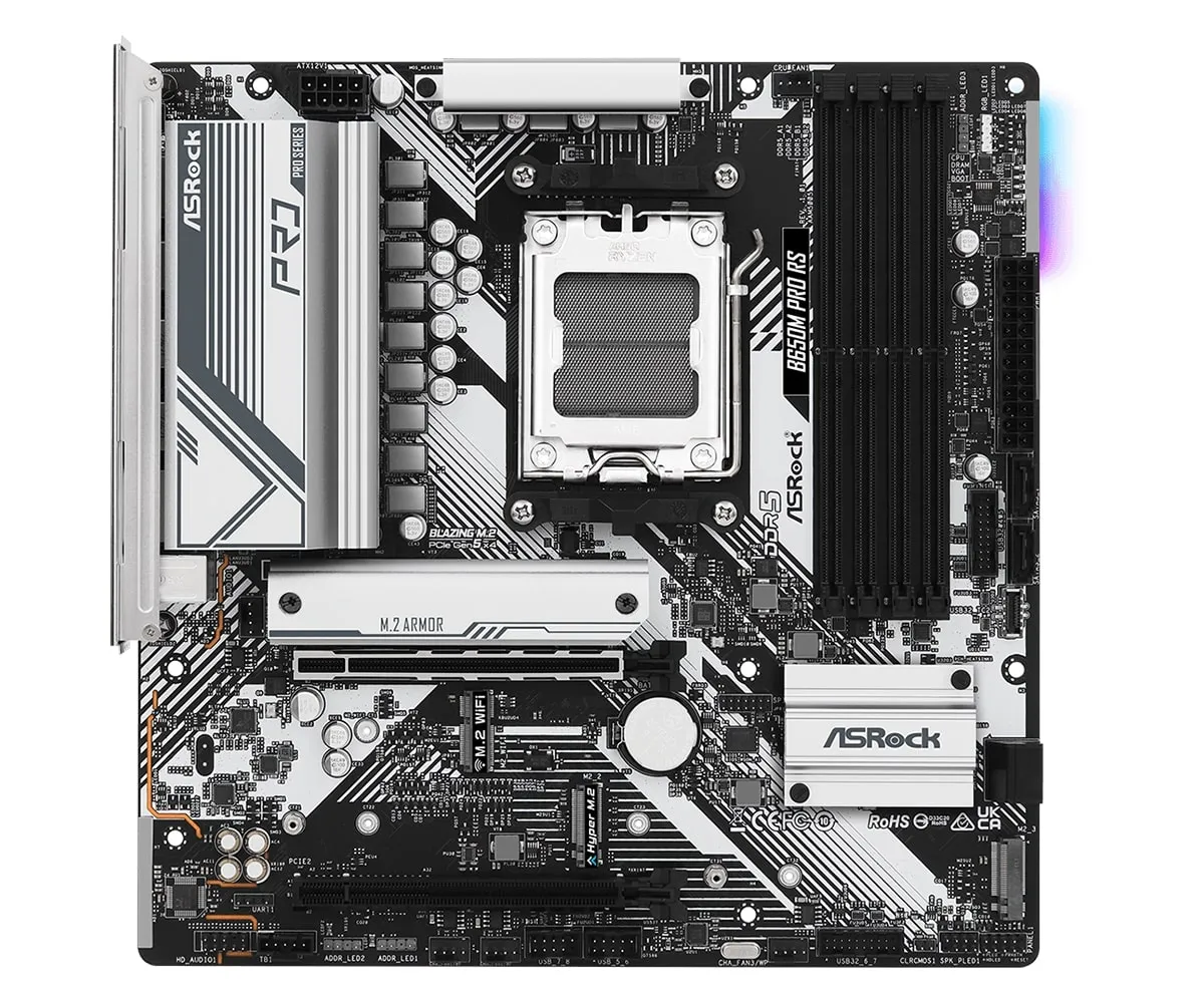 Материнська плата ASRock B650M PRO RS Socket AM5 - мініатюра 2