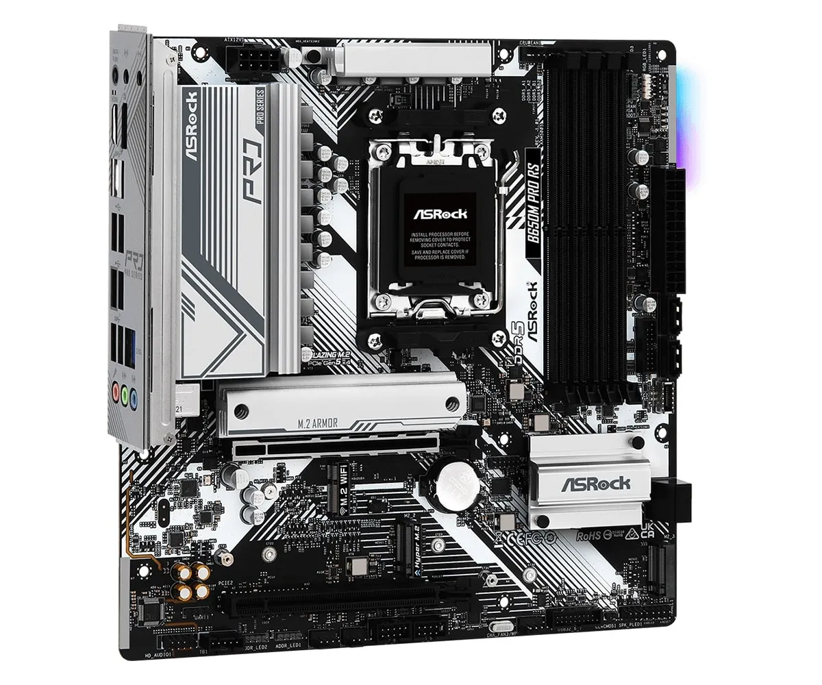 Материнська плата ASRock B650M PRO RS Socket AM5 - мініатюра 4