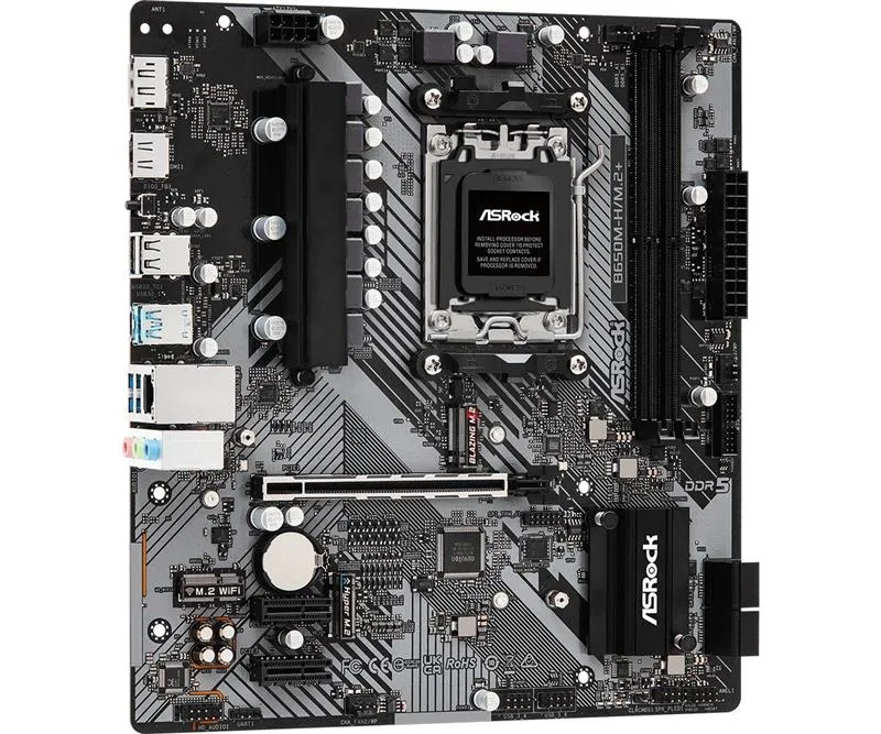 Материнська плата ASRock B650M-H/M.2+ Socket AM5 - мініатюра 3
