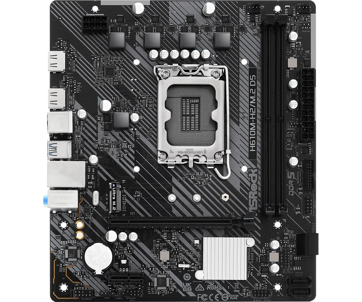 Материнська плата ASRock H610M-H2/M.2 D5 Socket 1700 - зображення 1