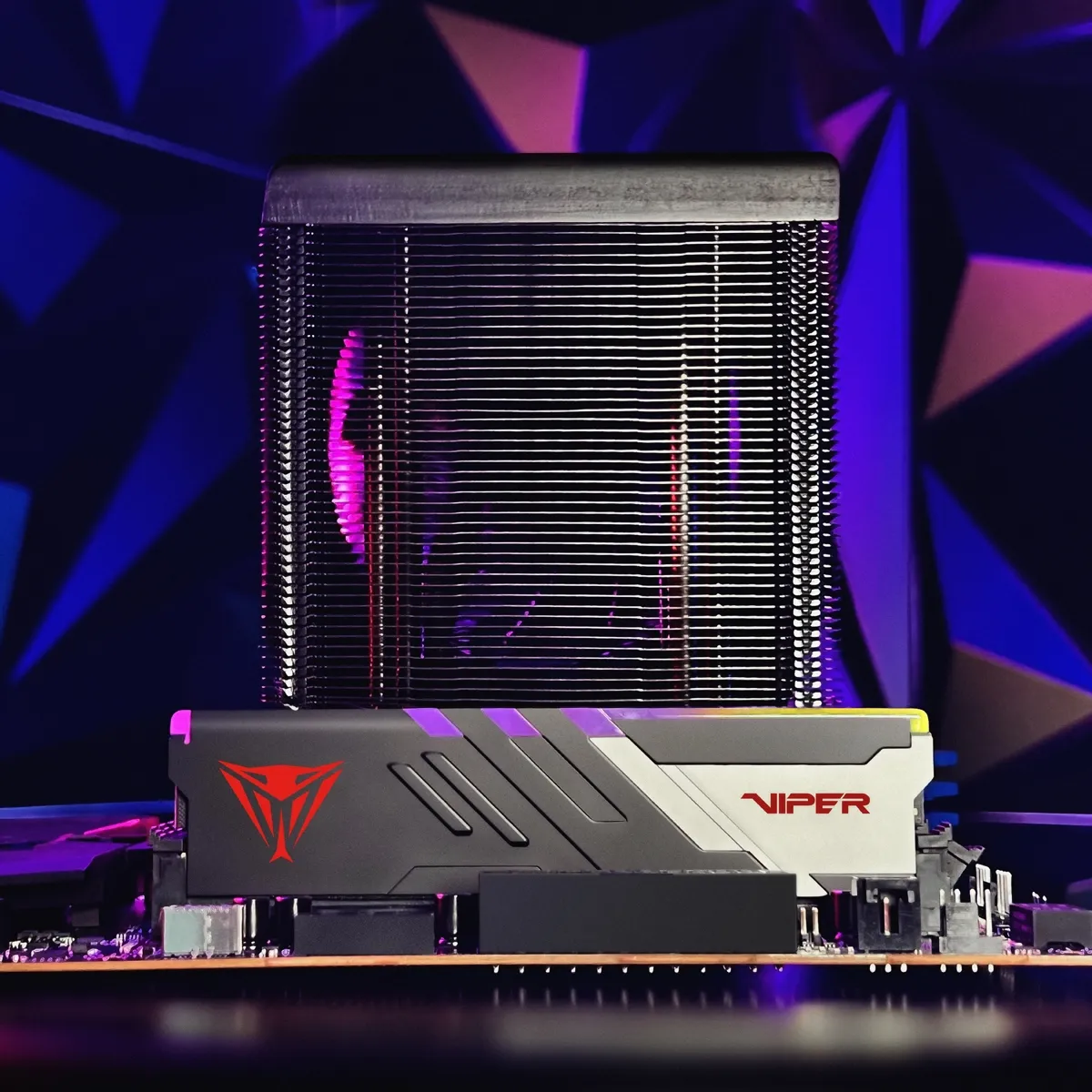Модуль пам`яті DDR5 2x16GB/7000 Patriot Viper Venom RGB (PVVR532G700C32K) - мініатюра 11