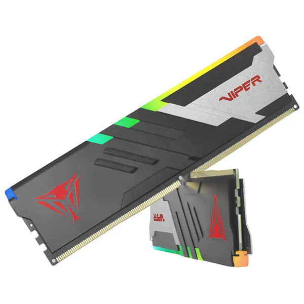 Модуль пам`яті DDR5 2x16GB/7000 Patriot Viper Venom RGB (PVVR532G700C32K) - мініатюра 4
