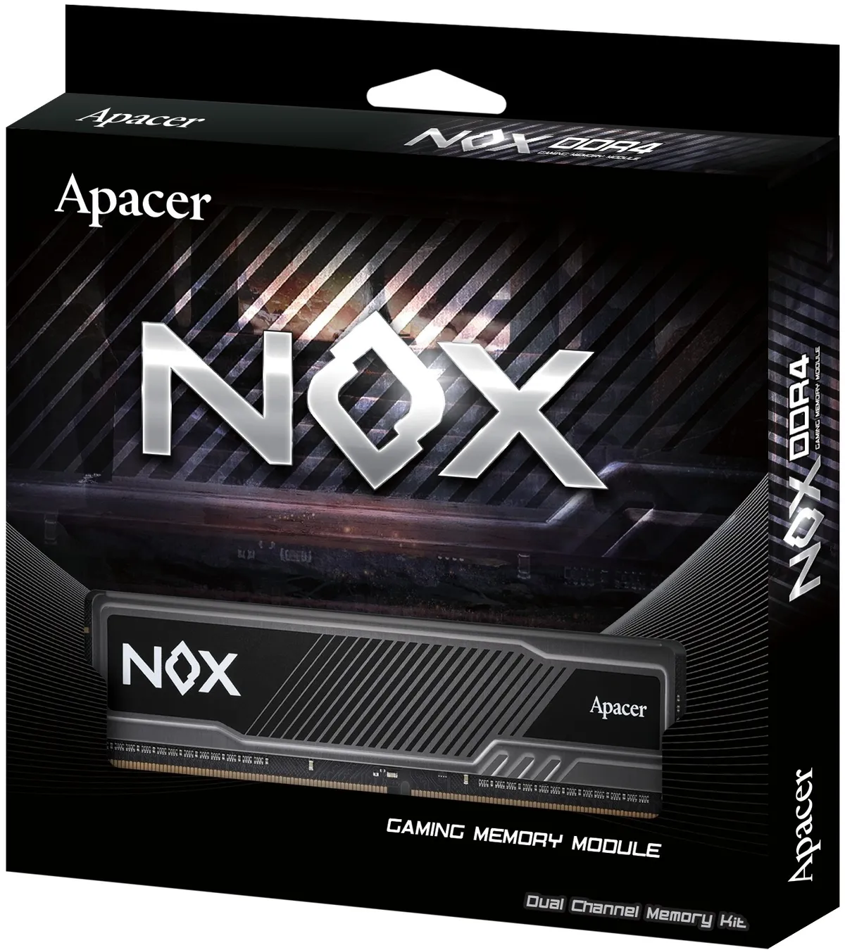 Модуль пам`ятi DDR4 2x16GB/3200 Apacer NOX (AH4U32G32C28YMBAA-2) - мініатюра 4