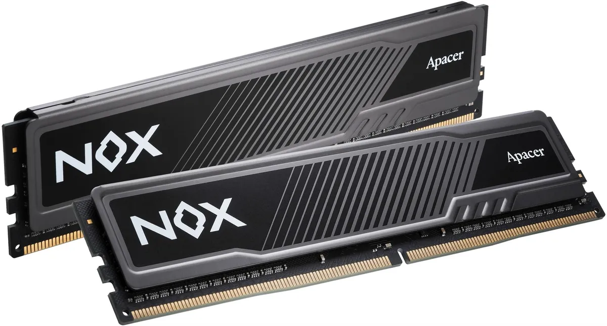 Модуль пам`ятi DDR4 2x16GB/3200 Apacer NOX (AH4U32G32C28YMBAA-2) - мініатюра 7