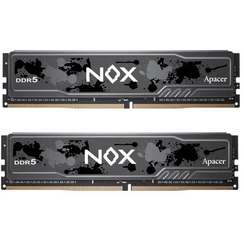 Модуль пам`ятi DDR5 2x16GB/5200 Apacer NOX (AH5U32G52C522MBAA-2) - мініатюра 8