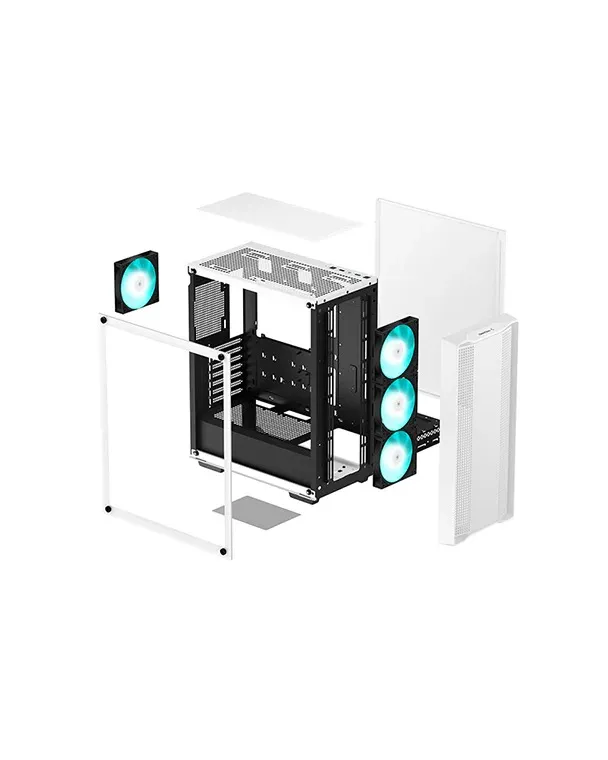Корпус DeepCool CC560 V2 White (R-CC560-WHGAA4-G-2) без БЖ - мініатюра 4