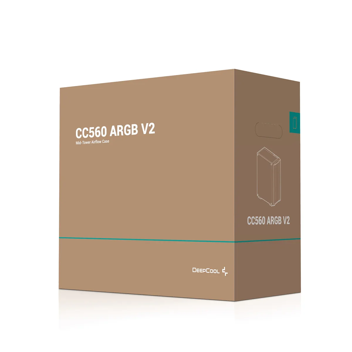Корпус DeepCool CC560 ARGB V2 (R-CC560-BKTAA4-G-2) без БЖ - мініатюра 6