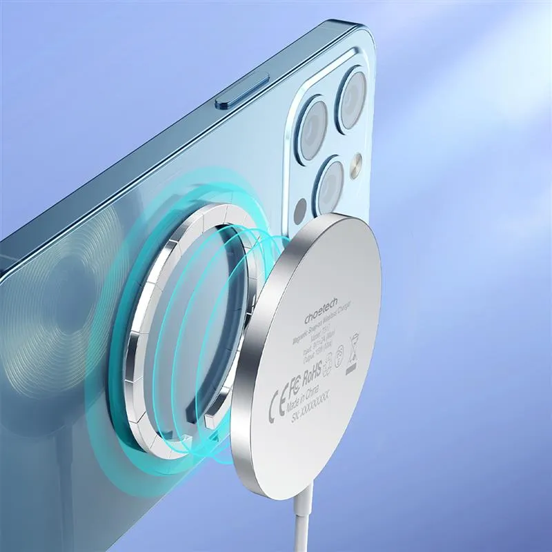 Бездротовий зарядний пристрій Choetech T518-F 15W - мініатюра 4