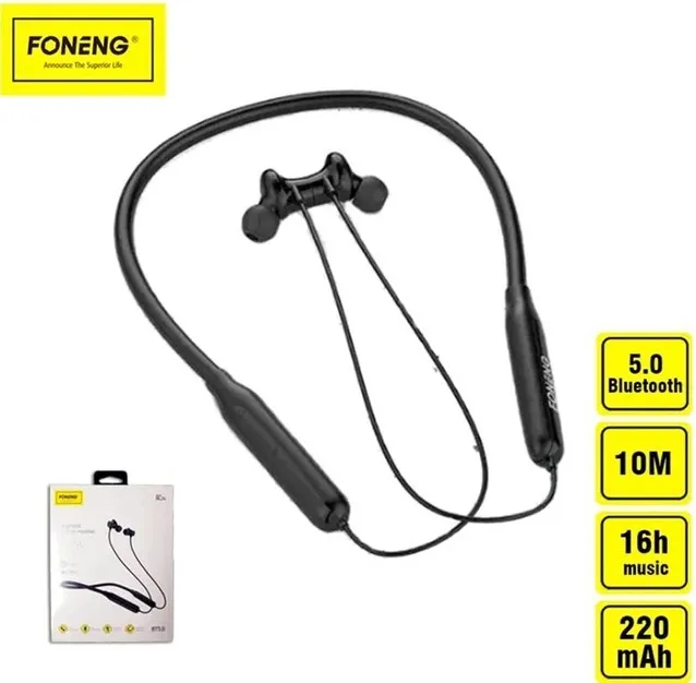 Bluetooth-гарнітура Foneng Neckband Sport BL34 (BL34-BE-N) - мініатюра 2