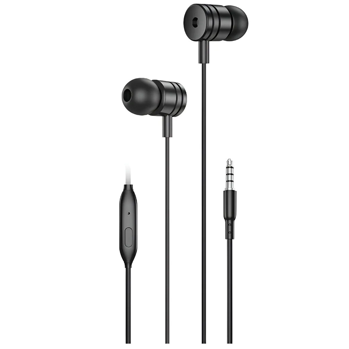 Гарнітура Foneng EP200 REMOTE earphone (EP200-E-R) - мініатюра 3