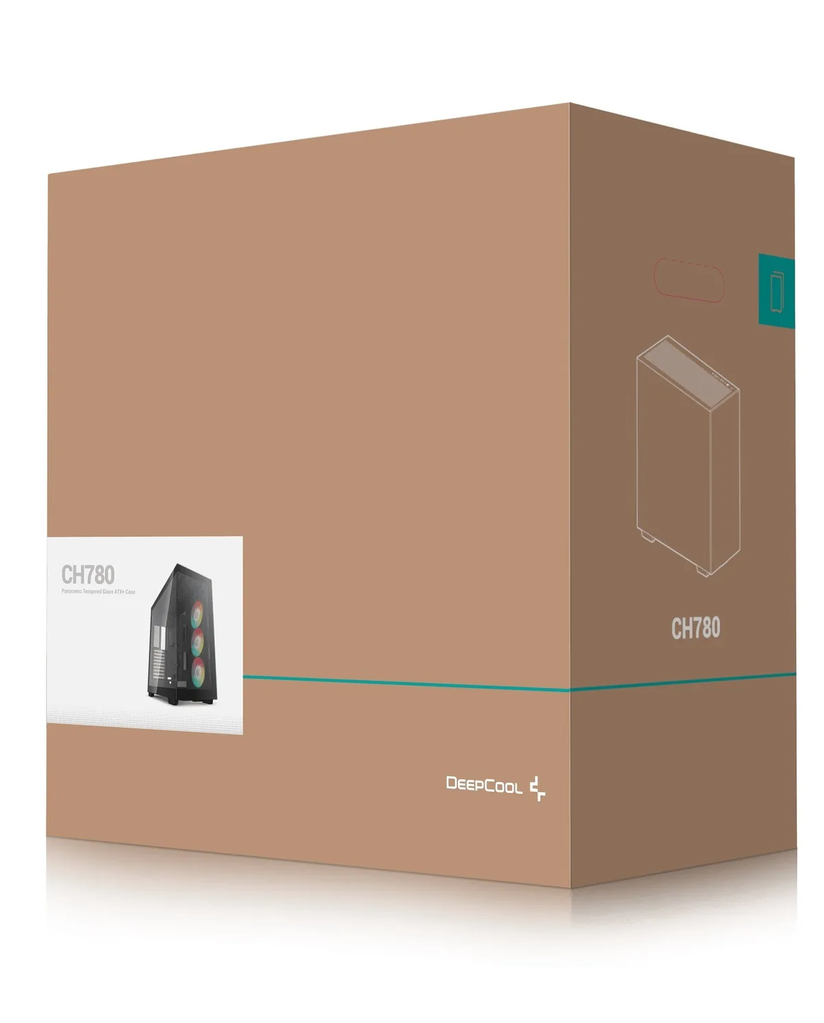 Корпус DeepCool CH780 Black (R-CH780-BKADE41-G-1) без БЖ - мініатюра 13
