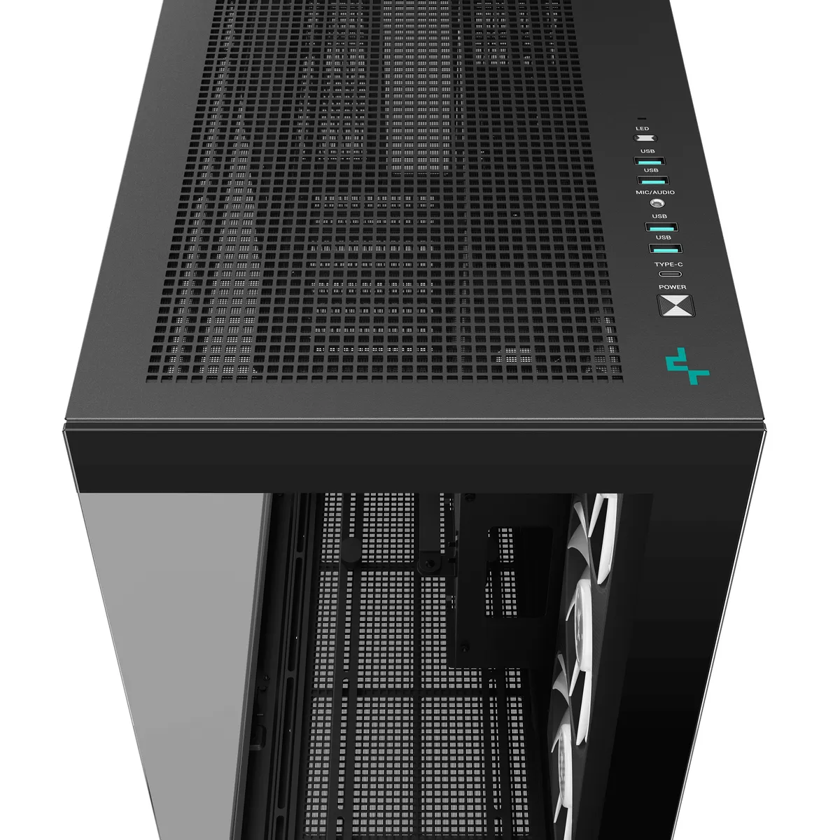 Корпус DeepCool CH780 Black (R-CH780-BKADE41-G-1) без БЖ - мініатюра 7