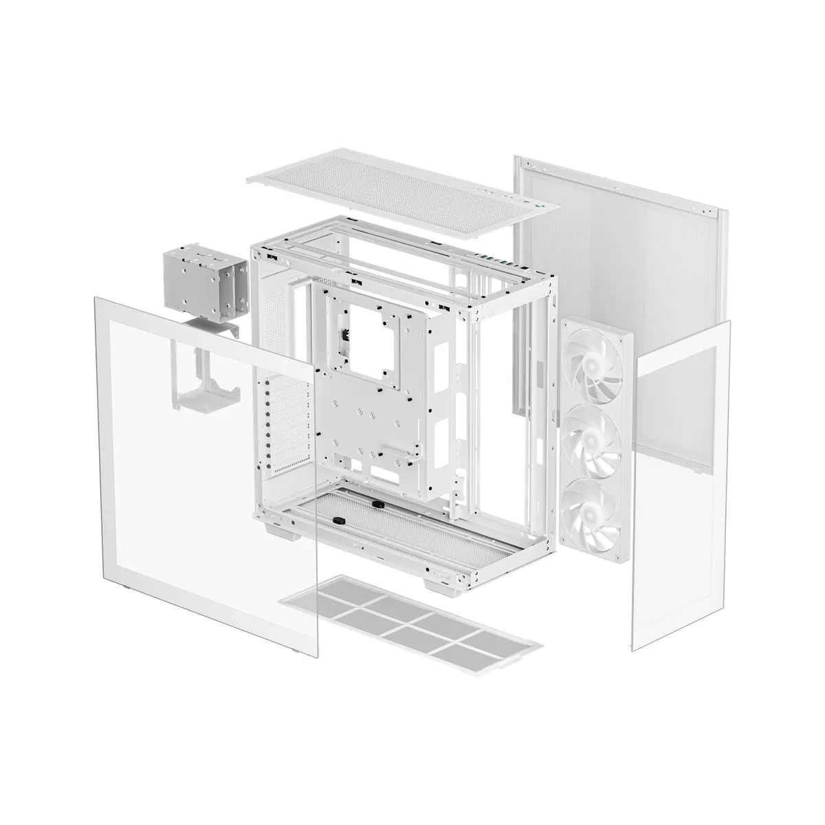 Корпус DeepCool CH780 White (R-CH780-WHADE41-G-1) без БЖ - мініатюра 12