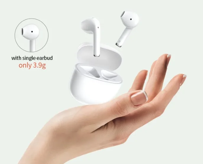 Bluetooth-гарнітура QCY AilyBuds Lite White_ - мініатюра 2