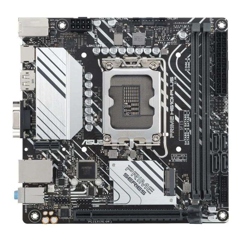 Материнська плата Asus Prime H610I-Plus-CSM Socket 1700 - зображення 1
