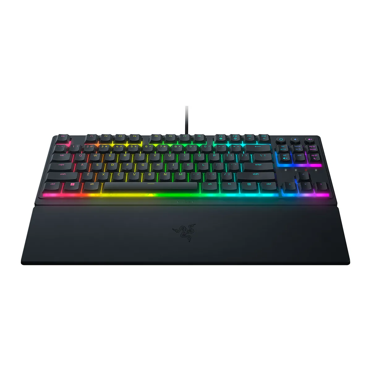 Клавiатура Razer Ornata V3 TKL UKR Black (RZ03-04881800-R371) - мініатюра 2