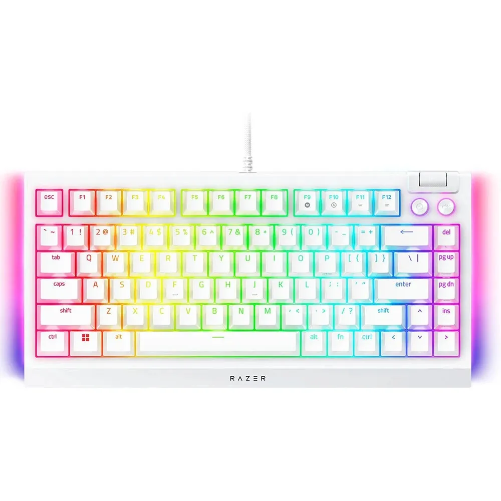 Клавіатура Razer BlackWidow V4 75% White (RZ03-05001700-R3M1) - мініатюра 5