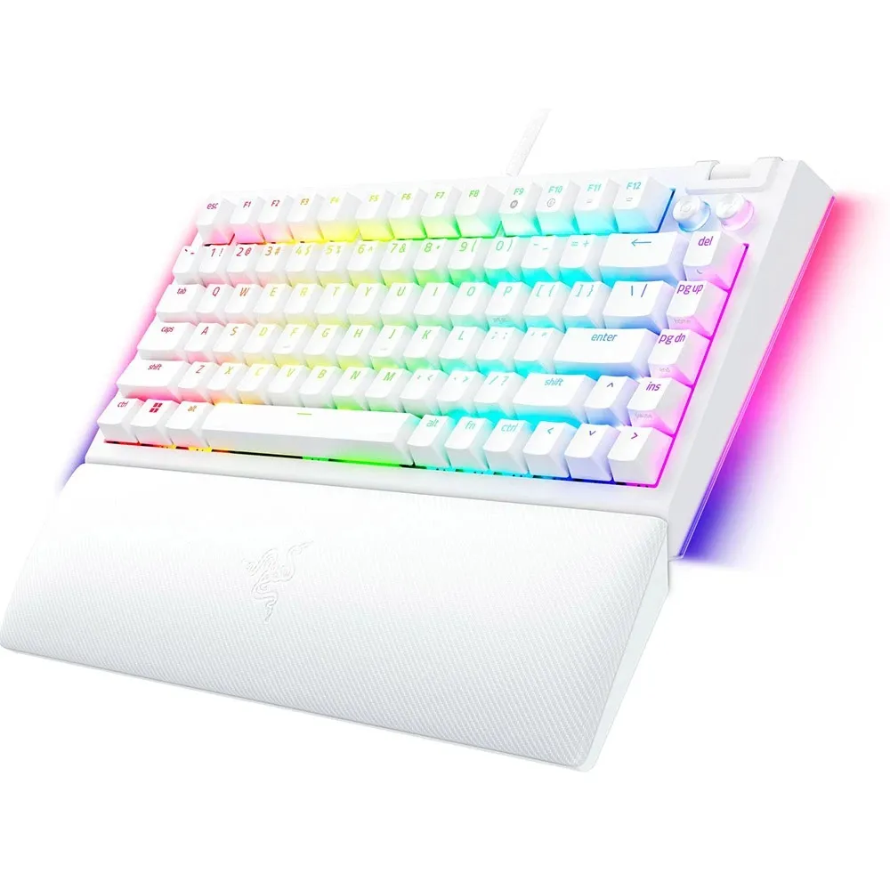 Клавіатура Razer BlackWidow V4 75% White (RZ03-05001700-R3M1) - мініатюра 6