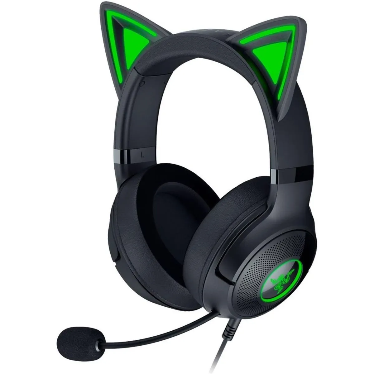 Гарнiтура Razer Kraken Kitty V2 Black (RZ04-04730100-R3M1) - зображення 1