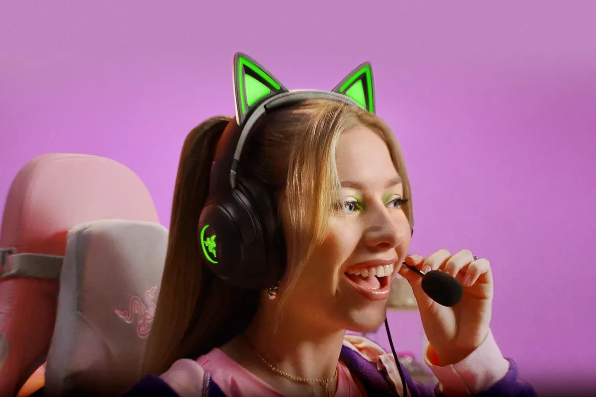 Гарнiтура Razer Kraken Kitty V2 Black (RZ04-04730100-R3M1) - мініатюра 7