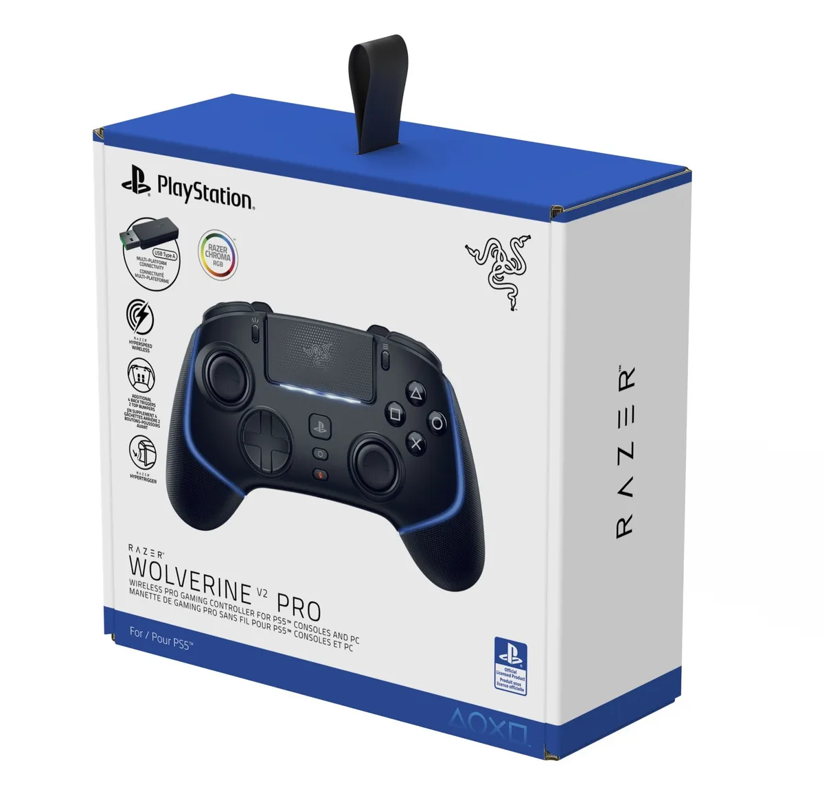 Геймпад Razer Wolverine V2 PRO for PS5 Black (RZ06-04710100-R3G1) - мініатюра 3