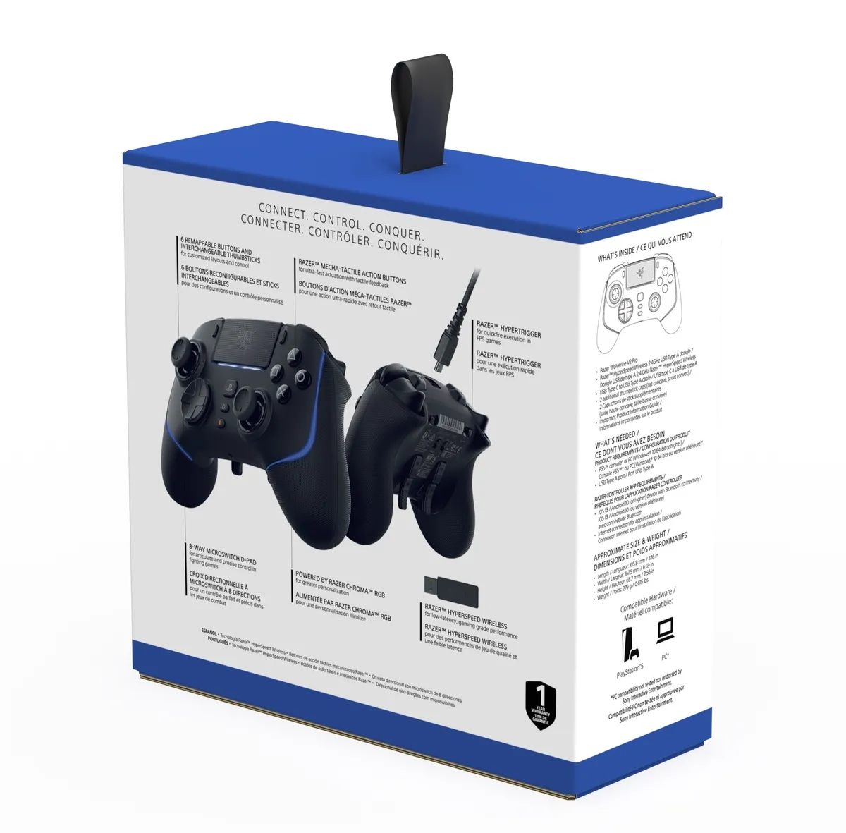 Геймпад Razer Wolverine V2 PRO for PS5 Black (RZ06-04710100-R3G1) - мініатюра 4