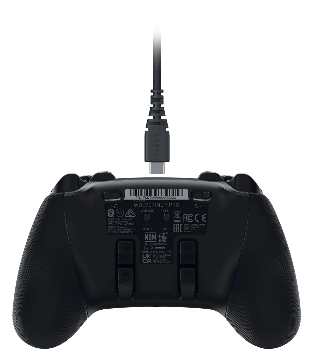 Геймпад Razer Wolverine V2 PRO for PS5 Black (RZ06-04710100-R3G1) - мініатюра 8