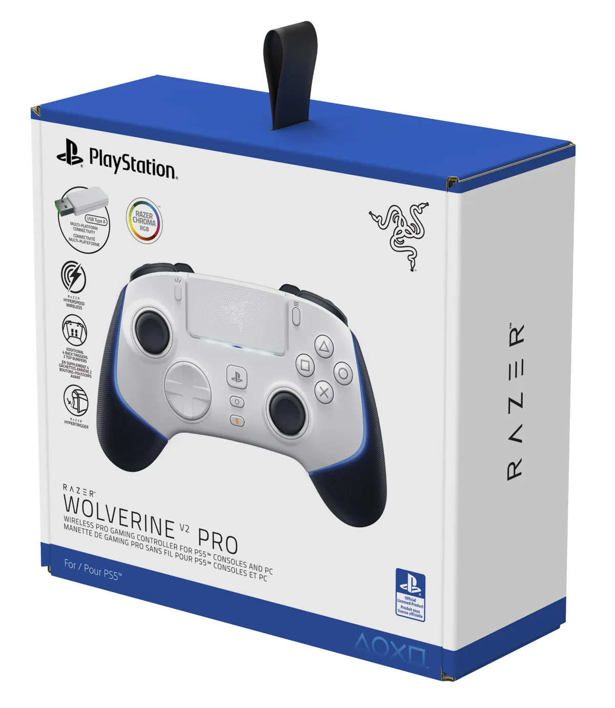 Геймпад Razer Wolverine V2 PRO for PS5 White (RZ06-04710200-R3G1) - мініатюра 3