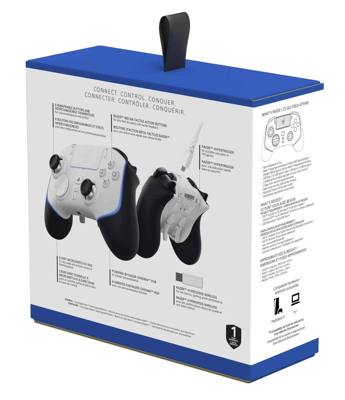 Геймпад Razer Wolverine V2 PRO for PS5 White (RZ06-04710200-R3G1) - мініатюра 4