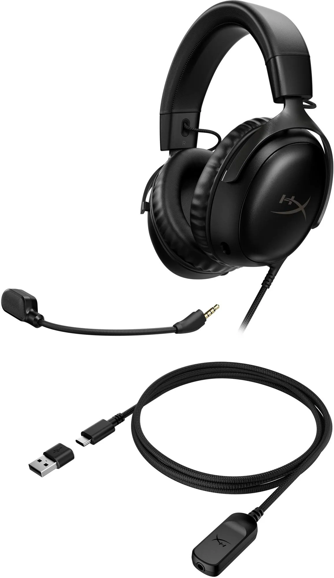 Гарнiтура HyperX Cloud III Black (727A8AA) - мініатюра 9
